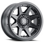 Icon 21817858547LBSB - Alloys Rebound Pro, Satin Black, 17 x 8.5 / 5 x 5.5, 0mm Offset, 4.75" BS, 108mm Hub Bore