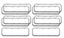 Mr. Gasket 9529SMP - Valve Cover Gasket Set