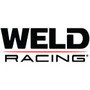 Weld 90B-510348 - Draglite 15x10/ 5x4.5/4.75 BP / 4.5in BS Gloss Black Wheel