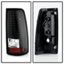 Spyder 5008817 - Xtune Chevy Silverado 1500/2500/3500 99-02 LED Tail Lights Black ALT-ON-CS99-LED-BK