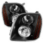 Spyder 9027352 - Xtune GMC Yukon/Yukon Xl 07-14 Crystal Headlights Black HD-JH-GMCY07-AM-BK