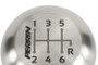 Perrin PHP-INR-120SS - 17-18 Honda Civic Brushed Stainless Steel Large Shift Knob - 6 Speed