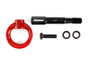 Perrin PSP-BDY-232RD - 15-17 Subaru WRX/STI Tow Hook Kit (Front) - Red