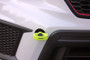 Perrin PSP-BDY-235NY - 18-21 WRX/STI / 13-20 BRZ / 17-20 Toyota 86 Front Tow Hook Kit - Neon Yellow