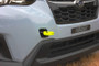 Perrin PSP-BDY-237NY - 2022 Subaru WRX / 18-21 Crosstrek / 14-21 Forester Tow Hook Kit (Front) - Neon Yellow