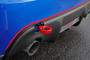 Perrin PSP-BDY-255RD - 13-20 & 2022 Subaru BRZ / 13-16 Scion FRS / 17-20 Toyota 86 Tow Hook Kit (Rear) - Red