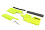 Perrin PSP-ENG-512NY - 15-21 WRX/STI Radiator Shroud (With/Without OEM Intake Scoop) - Neon Yellow