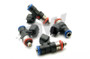 Deatschwerks 16U-00-0050-4 - Bosch EV14 Universal 40mm Compact 50lb/hr Injectors (Set of 4)