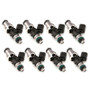 Injector Dynamics 1700.48.14.14.8 - 1700cc Injectors - 48mm Length - 14mm Top - 14mm Lower O-Ring (Set of 8)