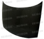 Seibon HD9904VWG4-OE - 99-04 VW Golf OEM Carbon Fiber Hood