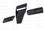 Seibon HDS0809MITEVOX-OE - 08-09 Mitsubishi Evo X Carbon Fiber Hood Scoop - Only Fits OEM Hoods (Not  Hoods)