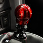 Raceseng 08231RT-08013-081102 - Contour Shift Knob (Gate 3 Engraving) M12x1.25mm Adapter - Red Translucent