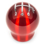 Raceseng 08231RT-08013-081104 - Contour Shift Knob (Gate 3 Engraving) M10x1.25mm Adapter - Red Translucent