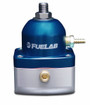 Fuelab 51505-3-L-L - Universal CARB Adjustable Fuel Pressure Regulator Large Seat 1-3 psi 2  -10AN Inlets 1  -6AN Return Blue