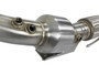 aFe Power 48-33024-HC - Twisted Steel 3in. 304 SS Catted Series Downpipe 16-18 Ford Focus RS I4-2.3L (t)