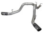 aFe Power 49-44086-B - LARGE BORE-HD 4in 409-SS DPF-Back Exhaust w/Dual Black Tips 2017 GM Duramax V8-6.6L (td) L5P