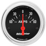 AutoMeter 2586 - Traditional Chrome Electrical Ammeter 2 1/6in 60A Gauge