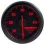 AutoMeter 9160-T - Airdrive 2-1/6in Boost Gauge 0-60 PSI - Black