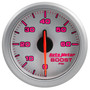AutoMeter 9160-UL - Airdrive 2-1/6in Boost Gauge 0-60 PSI - Silver