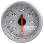 AutoMeter 9160-UL - Airdrive 2-1/6in Boost Gauge 0-60 PSI - Silver