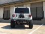 Road Armor 5183R1B - 18-20 Jeep Wrangler JL Stealth Rear Bumper Full Width w/Tire Carrier Hole - Tex Blk