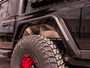 Road Armor 520AFR0B - 2020 Jeep Gladiator JT Stealth Rear Fender Flare Body Armor - Tex Blk