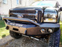 Road Armor 60504B - 05-07 Ford F-250 Stealth Front Winch Bumper w/Pre-Runner Guard - Tex Blk