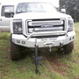 Road Armor 611R4B - 11-16 Ford F-250 Stealth Front Winch Bumper w/Pre-Runner Guard - Tex Blk