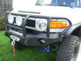 Road Armor FJ801B - 06-14 Toyota FJ Cruiser Stealth Front Winch Bumper w/Titan II Guard - Tex Blk