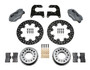 Wilwood 140-0261-BD - Forged Dynalite Rear Drag Kit Drilled Rotor Big Ford 2.36in Offset