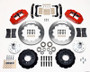 Wilwood 140-10485-R - Narrow Superlite 6R Front Hub Kit 12.88in Red 70-78 Camaro (*Line Kit Needed*)