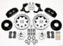 Wilwood 140-10737-D - Dynapro 6 Front Hub Kit 12.19in Drilled 55-57 Chevy