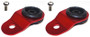 Torque Solution TS-EV-008IC - Radiator Mount Combo with Inserts (RED) : Mitsubishi Evolution 7/8/9