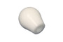 Torque Solution TS-UNI-108BW - Delrin Tear Drop Shift Knob (White) Universal 10x1.5