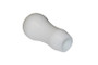 Torque Solution TS-UNI-143W - Delrin Tear Drop Tall Shift Knob (White): Universal 10x1.5