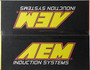 AEM Induction 22-501R - AEM 01-05 Civic EX Red Short Ram Intake