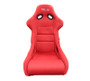 NRG FRP-300RD - FRP Bucket Seat (Red Cloth) - Large