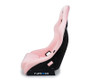 NRG FRP-303PK-PRISMA - FRP Bucket Seat Prisma Edition w/ Pearlized Back and Pink Alcantara (Medium)
