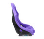 NRG FRP-303PP-PRISMA - FRP Bucket Seat PRISMA Edition w/ Pearlized Back Purple Alcantara - Medium