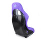 NRG FRP-303PP-PRISMA - FRP Bucket Seat PRISMA Edition w/ Pearlized Back Purple Alcantara - Medium