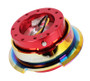 NRG SRK-280RD-MC - Quick Release Gen 2.8 - Red Body / Neochrome Ring