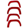 EGR 793814-PQ - 11-15 Ford Super Duty Bolt-On Look Color Match Fender Flares - Set - Race Red