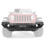 Go Rhino 230121T - 07-20 Jeep Wrangler JL/JLU/JK/JKU/Gladiator JT Trailline Front Full Width Bumper