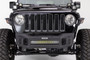 Go Rhino 331100T - 07-20 Jeep Wrangler JL/JLU/JK/JKU/Gladiator JT Rockline Front Stubby Bumper