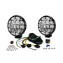 KC HiLiTES 152 - Apollo Pro 6in. Halogen Light 100w Fog Beam (Pair Pack System) - Black