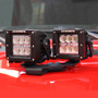 Go Rhino 732231T - 18-20 Jeep Wrangler JL/JLU/Gladiator JT Light Mount - Two 3in Cubes