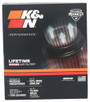 K&N RP-4980 - Round Tapered Universal Air Filter 4in Flange ID x 5.375 Base OD x 4in Top OD x 6.5in H