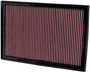 K&N 33-2406 - Replacement Air Filter BMW X5 3.0L-L6; 2008