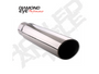 Diamond Eye 5512RA - Exhaust Tail Pipe Tip Rolled Angle Cut 5 Inch ID X 5 Inch OD X 12 Inch Long 304 Stainless