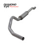 Diamond Eye K4338A - Cat Back Exhaust For 03-07 Ford F250/F350 Superduty 6.0L 4 Inch With Muffler Single Pass Aluminized